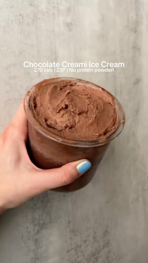 Chocolate creami ice cream