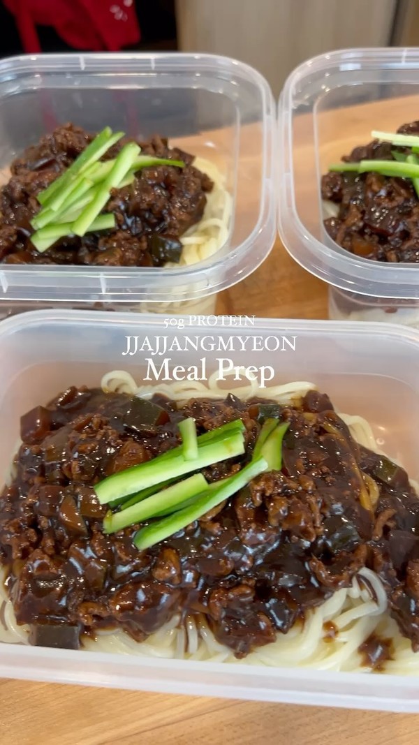 Jjajjangmyeon Meal Prep