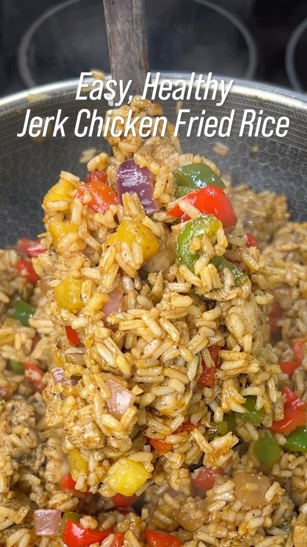 Jerk Chicken Fried Rice