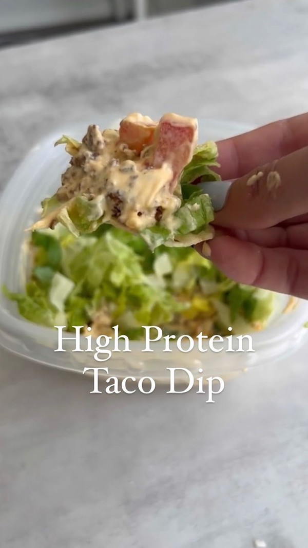 High Protein Taco Dip