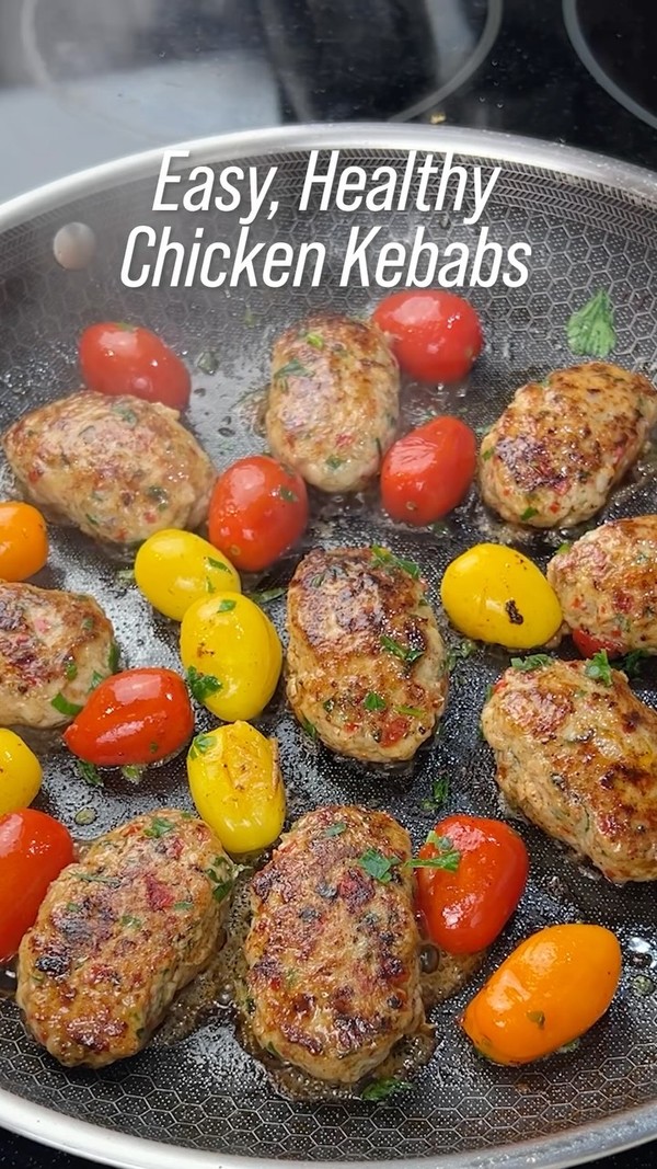 Easy, Healthy Chicken Kofta Kebabs