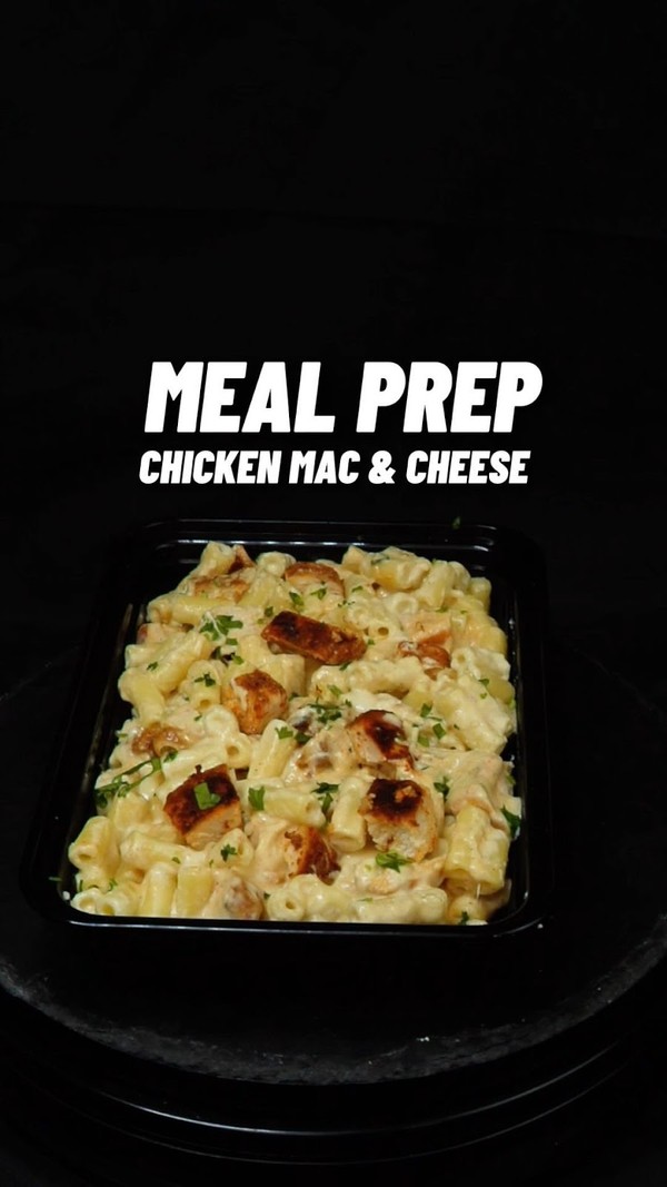 High Protein Chicken Mac N’ Cheese