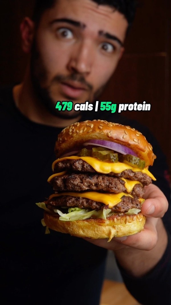 High Protein Triple Stacker