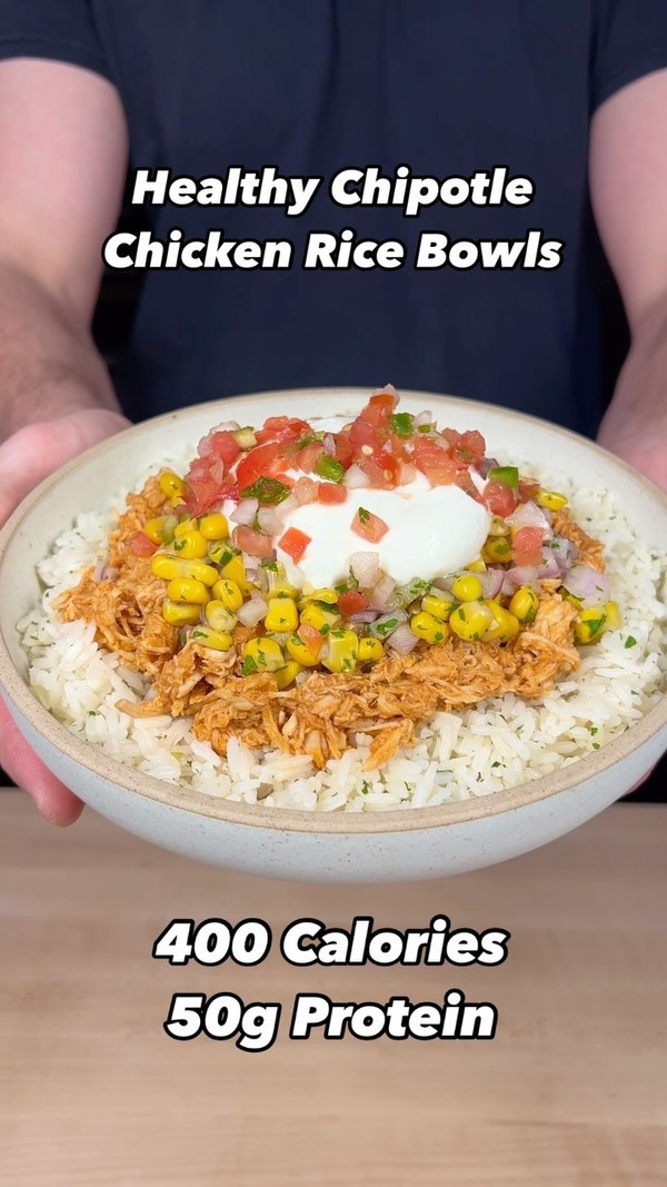 Chipotle Chicken Rice Bowls