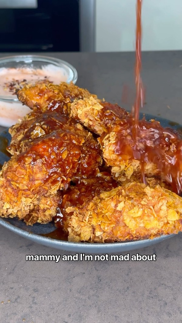 Honey garlic chicken tenders