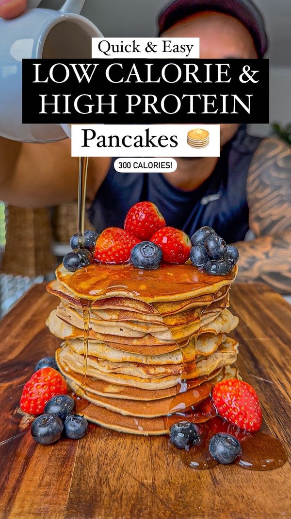 Low Calorie & High Protein Pancakes