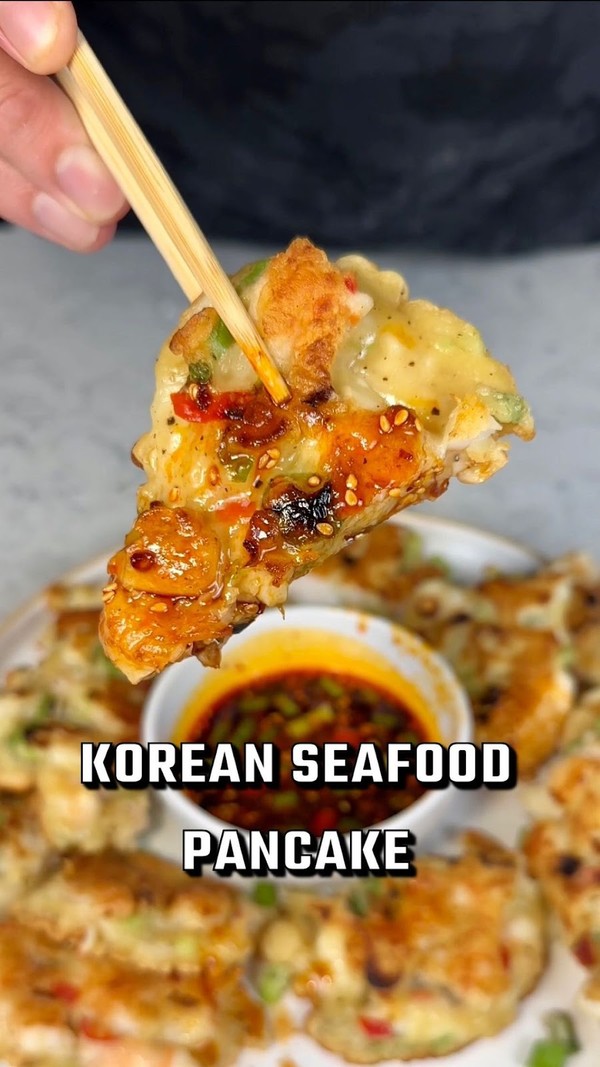 Korean Seafood Pancake