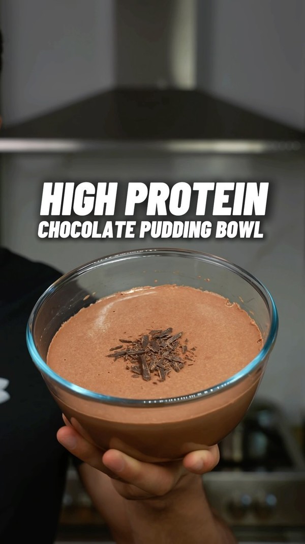 High Protein Chocolate Pudding