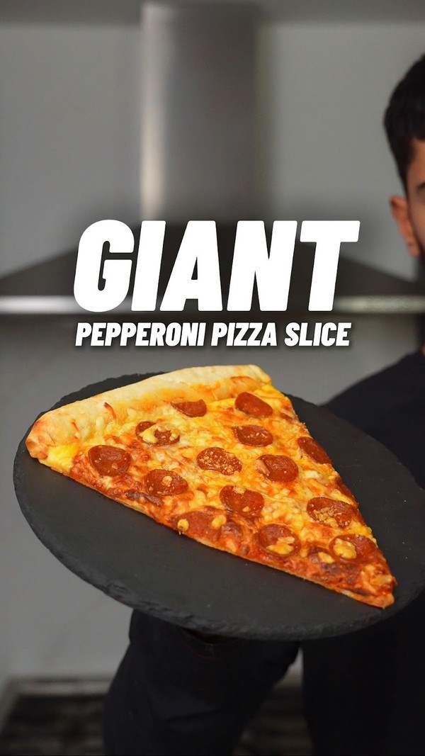 Giant High Protein Pepperoni Pizza Slice