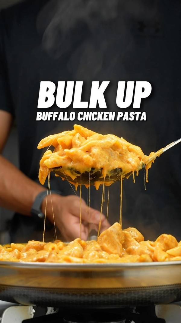 Easy Buffalo Chicken Pasta