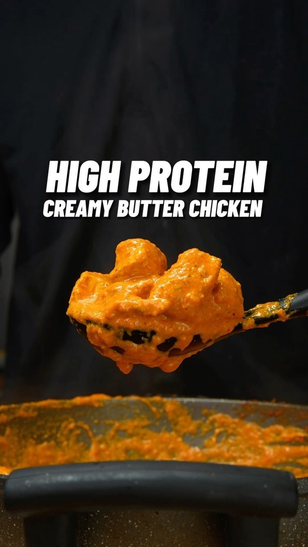High Protein Creamy Butter Chicken & Rice