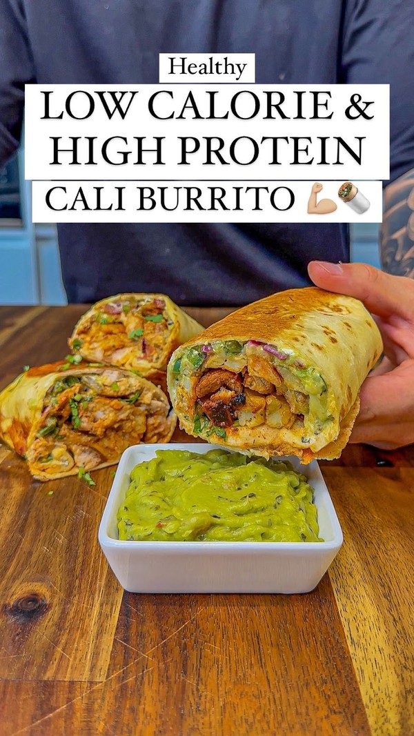 Healthy High Protein Cali Burrito