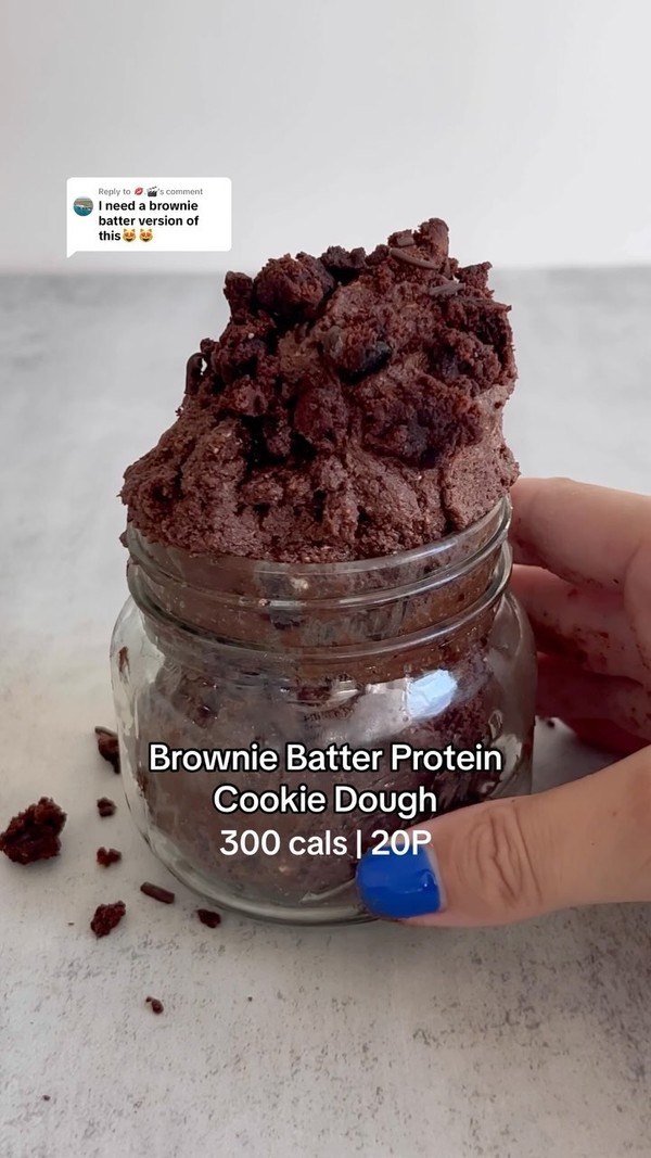 Brownie batter cookie dough