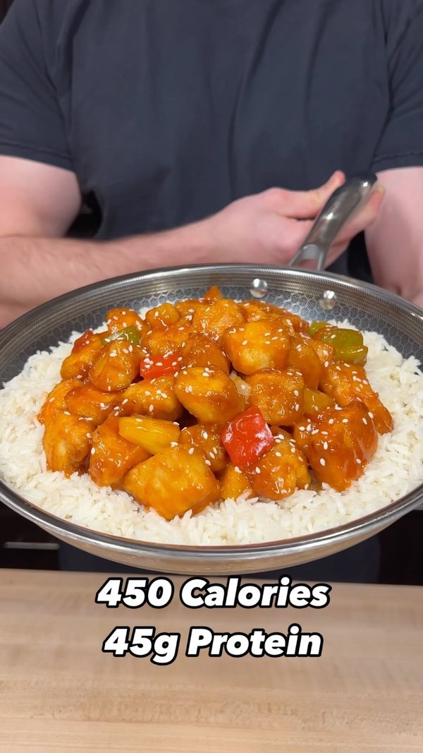 Sweet & Sour Chicken Rice Bowls