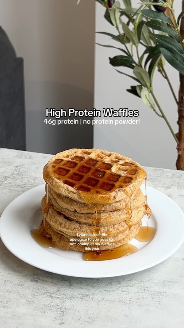 High Protein Waffles