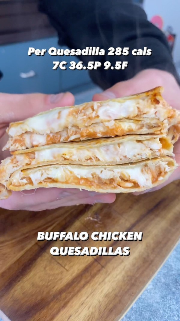 Buffalo Chicken Quesadilla