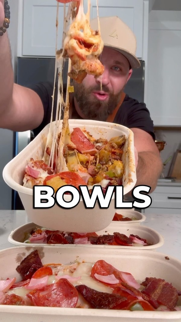 Pizza Protein Bowl