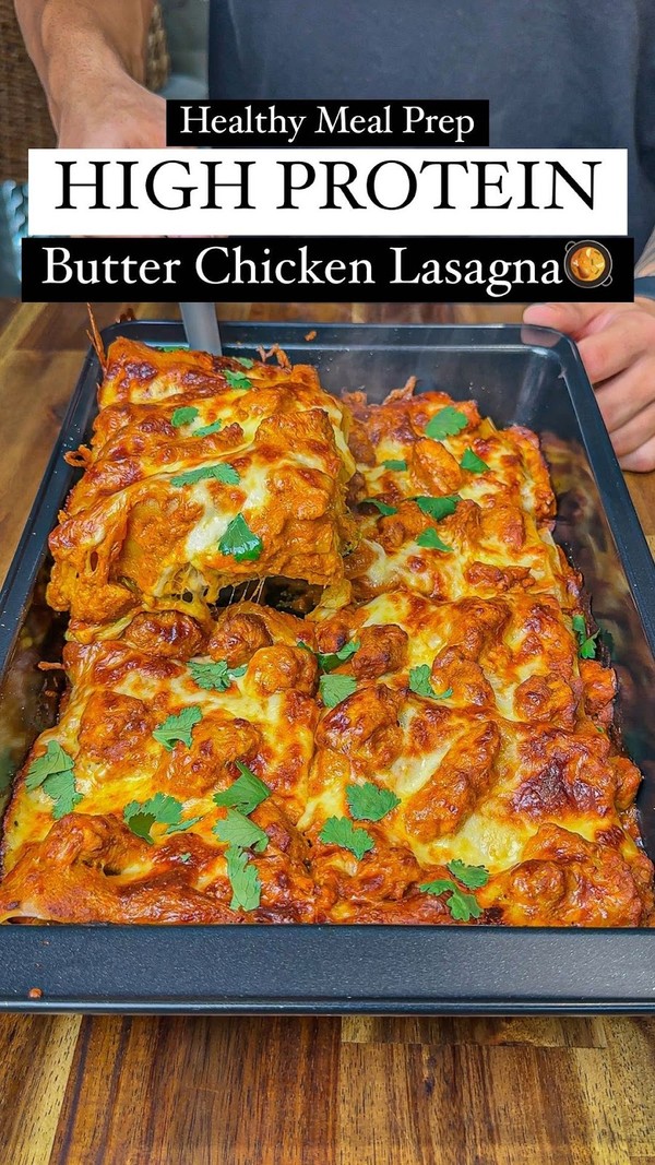 Butter Chicken Lasagna