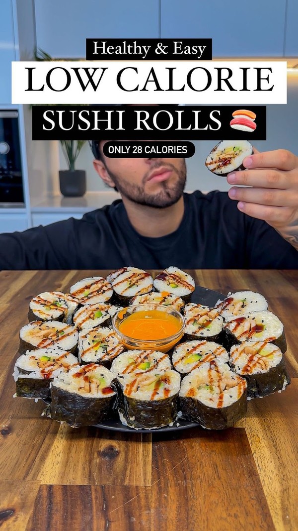 Low Calorie Sushi Rolls