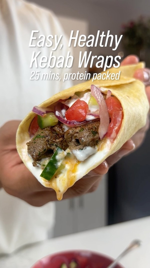 Juicy Kebab Wraps