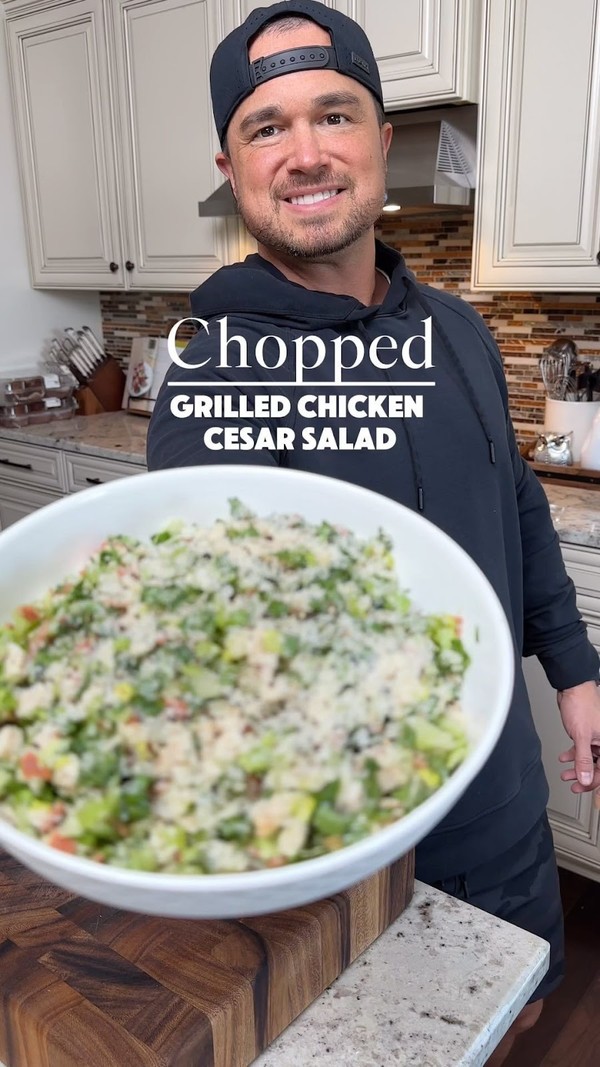 Chopped Grilled Chicken Cesar Salad