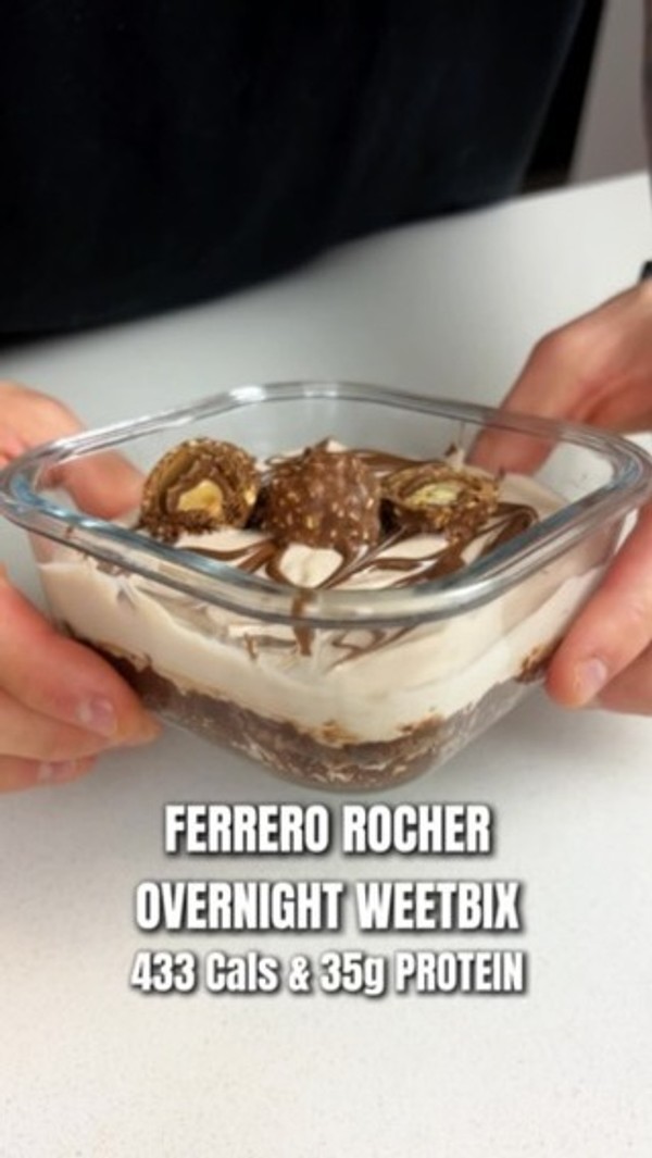 Ferrero Rocher Overnight Weetbix