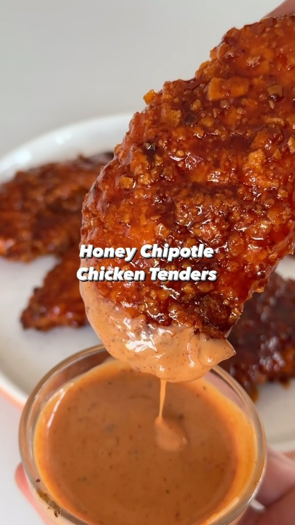 honey chipotle chicken tenders
