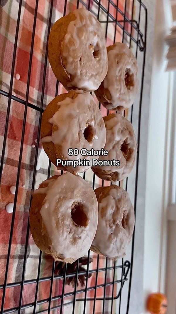 Protein Pumpkin Donuts