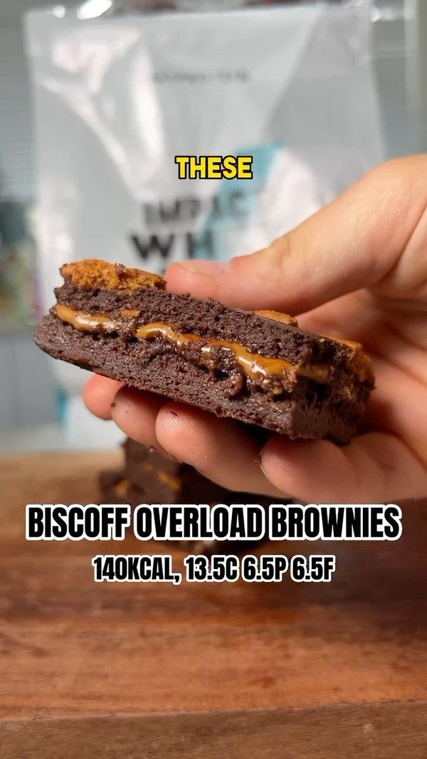 Biscoff Overload Brownies