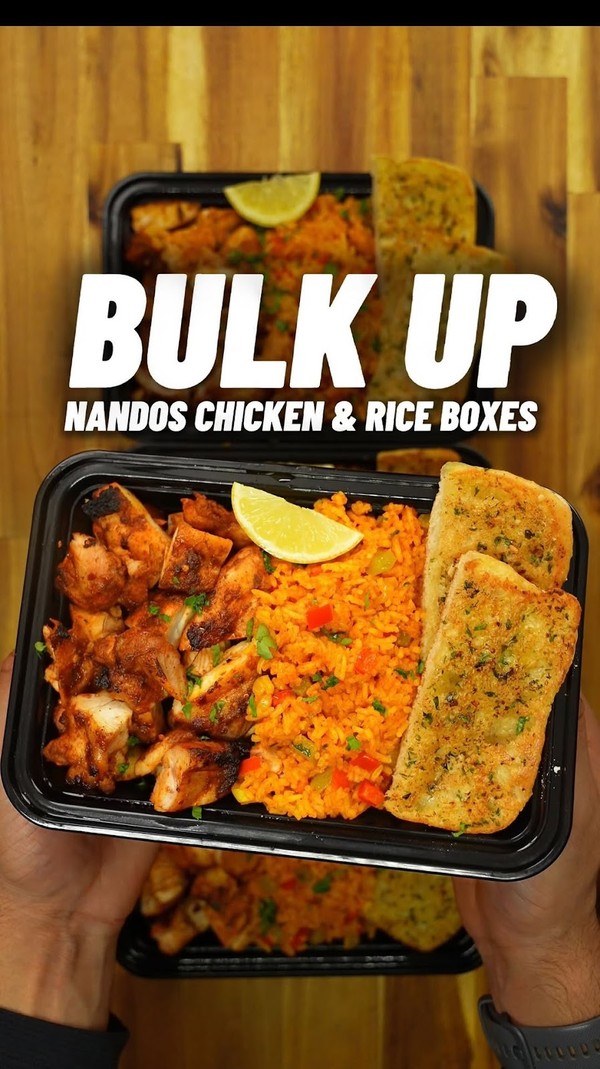 Easy Nando’s Chicken & Rice Bowls