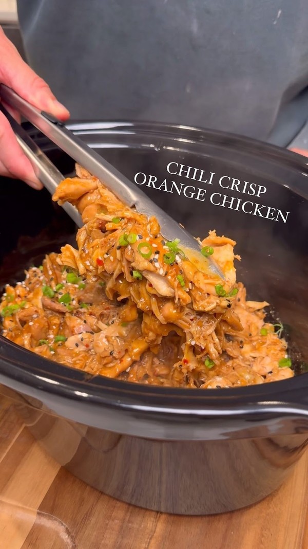 Chili Crisp Orange Chicken