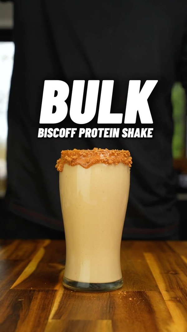 Biscoff High Protein Bulking Shake