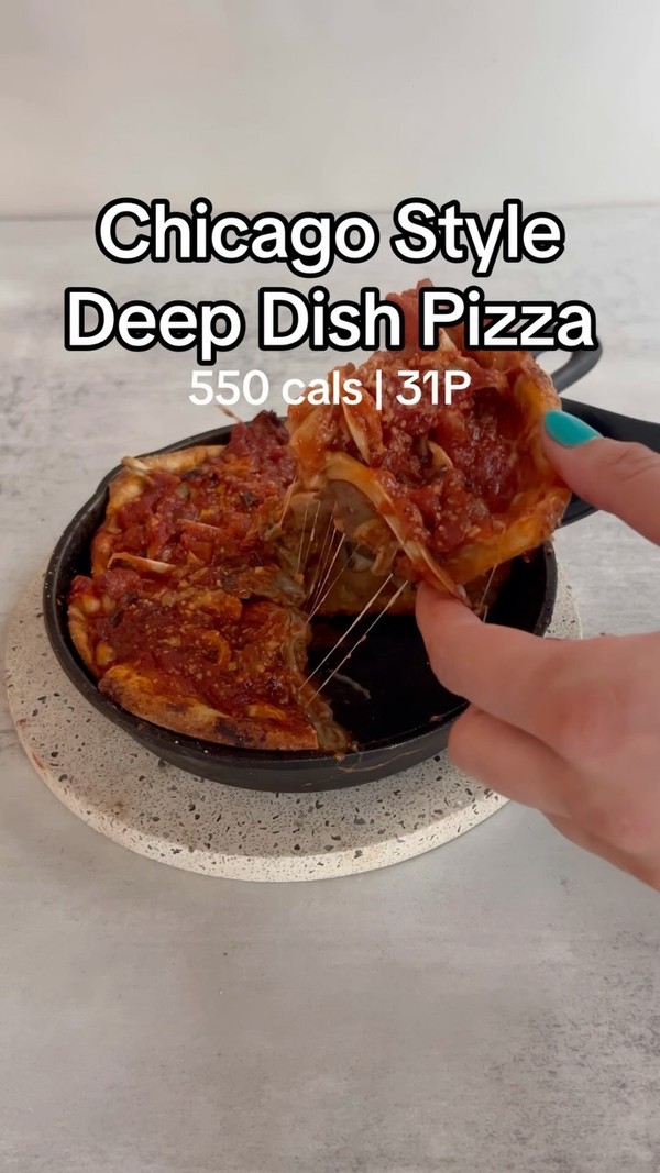 Deep Dish Pizza Skillet