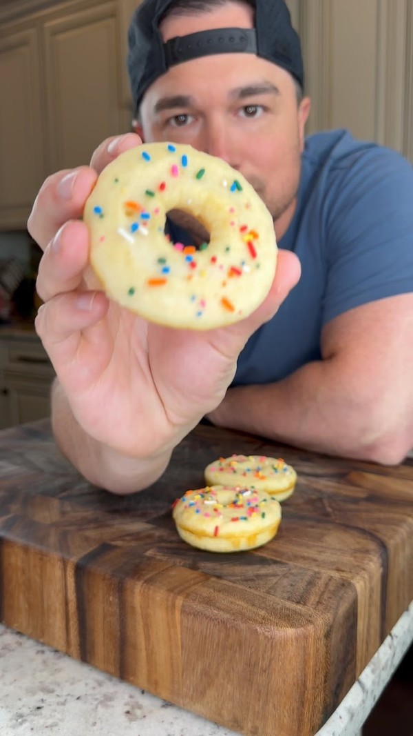 Cheat Code Sprinkle Donut