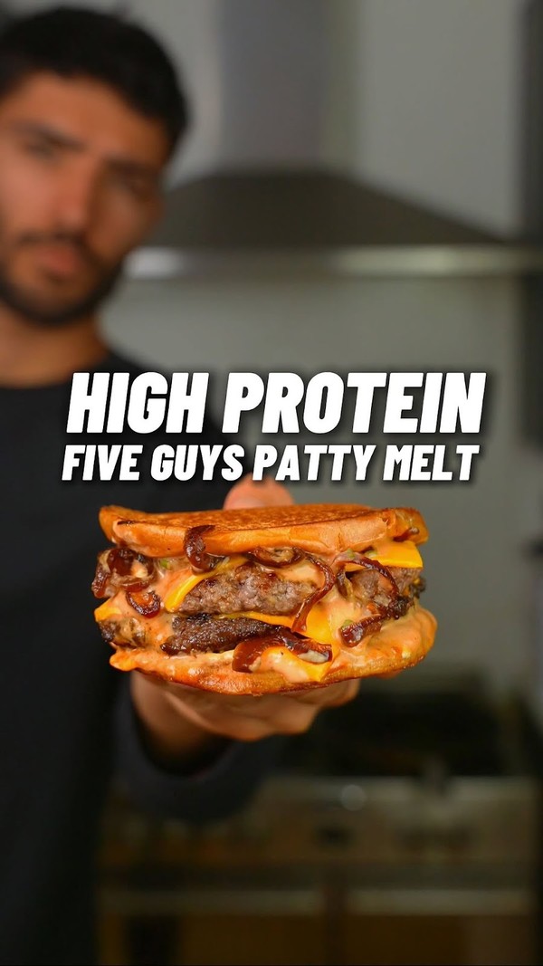 Five Guys Patty Melt