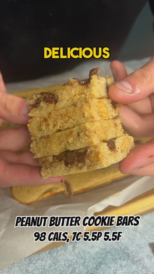 PB Cookie Bars