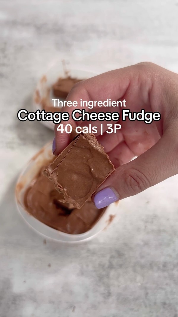 Cottage Cheese Fudge