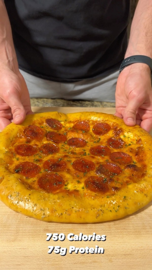 Stuffed Crust Pepperoni Pizza