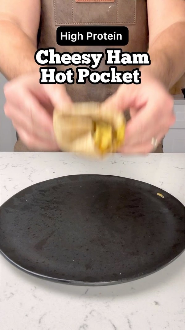 Cheese Ham Hot Pocket