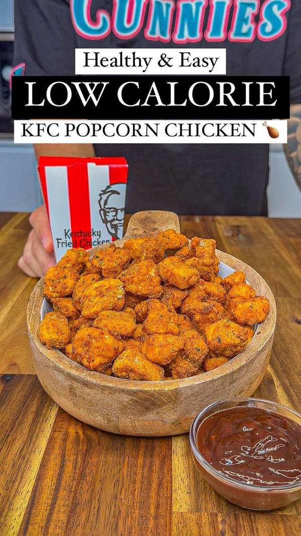 Low Calorie KFC Popcorn Chicken
