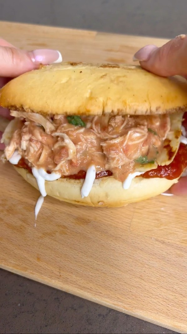 Slow cooker Nandos pulled chicken