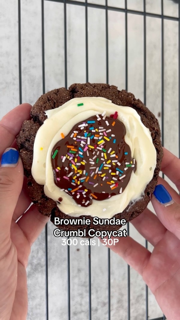 Brownie Sundae Cookie