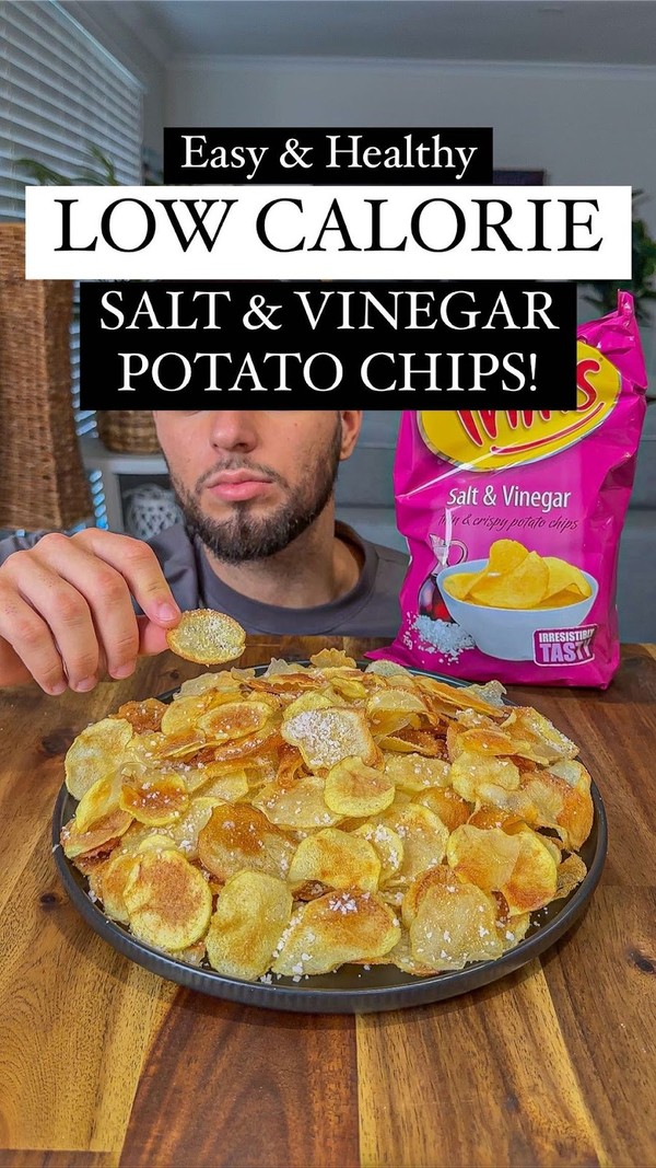 Low Calorie Salt & Vinegar Potato Chips