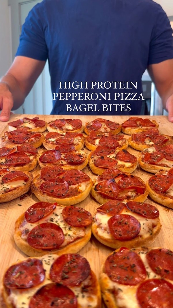 Pepperoni Pizza Bagel Bites
