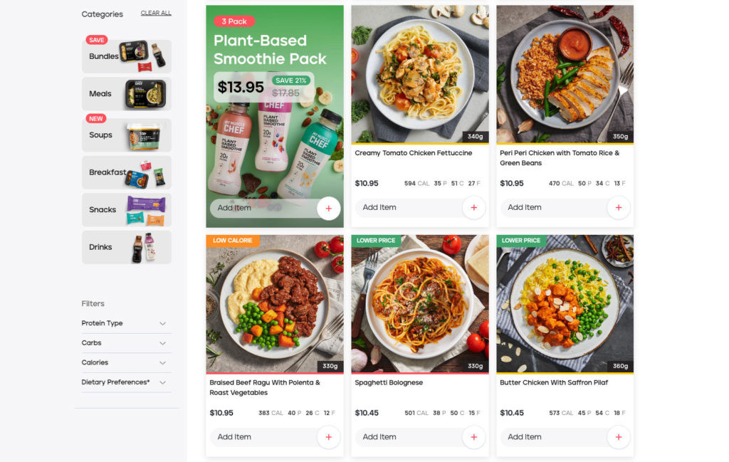 My Muscle Chef Reviews & Photos MealPrep