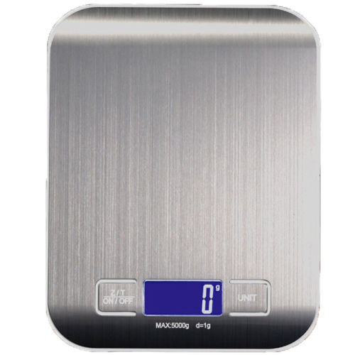 STAINLESS STEEL DIGITAL KITCHEN SCALE