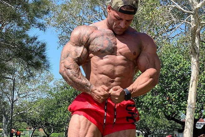 Aaron Polites posing