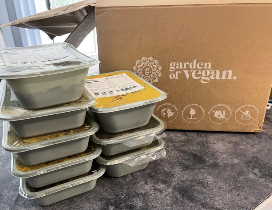 Delivery & Packaging garden of vegan