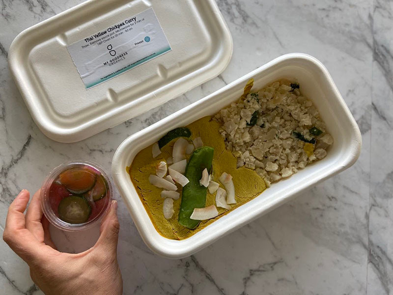 Nutritionist Review: My Goodness Organics Chickpea Curry