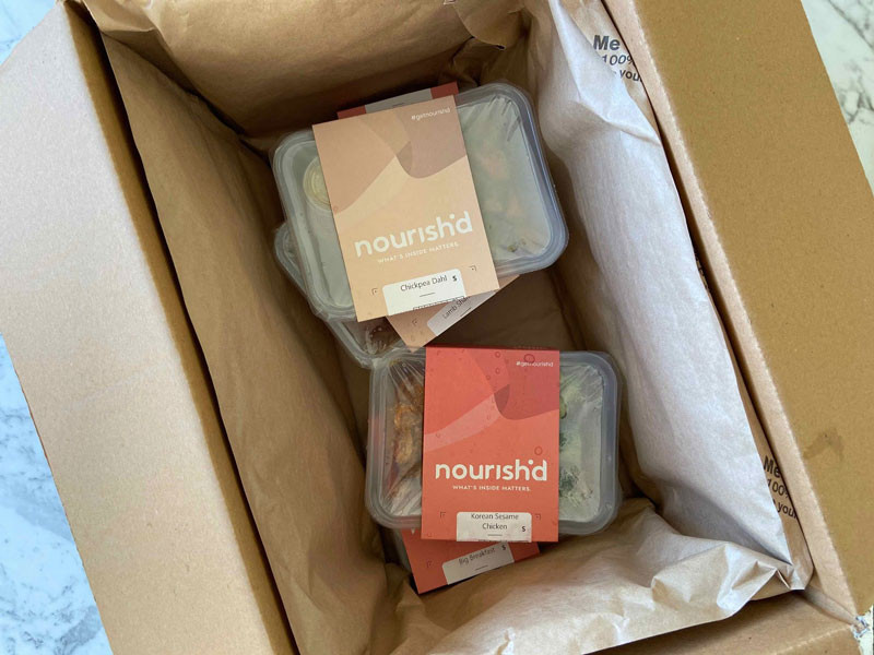 Nourish'd Meals Box